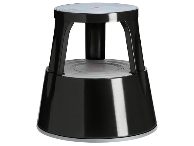 Taburett TWINCO metall høyde 41cm sort