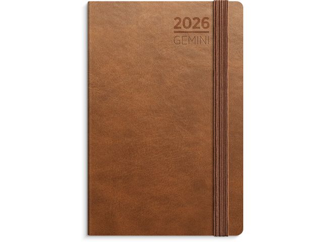 Lommekal GRIEG Gemini 2026 Lite cognac