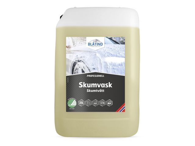 Transportvask BLÅTIND Skumvask 25L