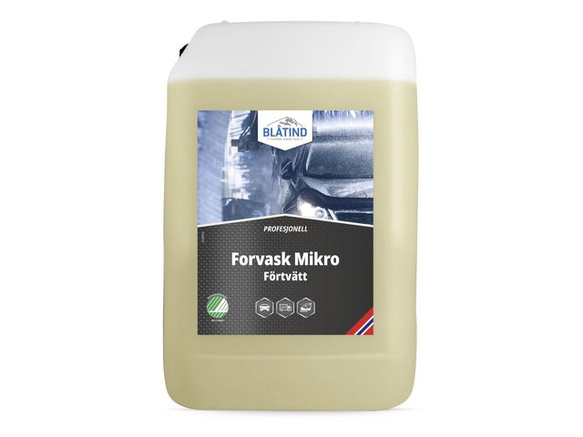 Transportvask BLÅTIND Forvask micro 25L