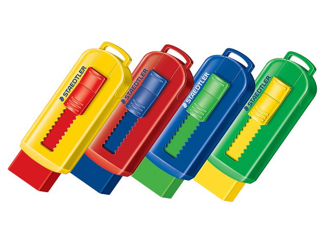 Viskelær STAEDTLER 525 PS1S m/skyv