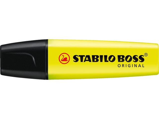 Tekstmarker STABILO Boss gul
