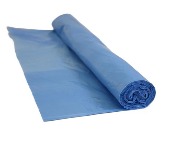 Avfallspose HD-PE 51x57cm 12my blå (25)