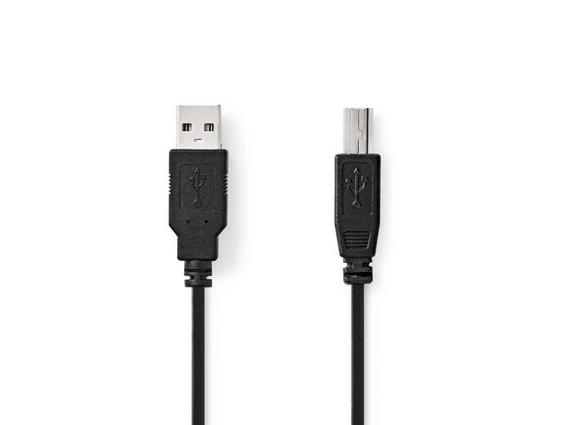 Kabel Nedis USB-A til USB-B 2m