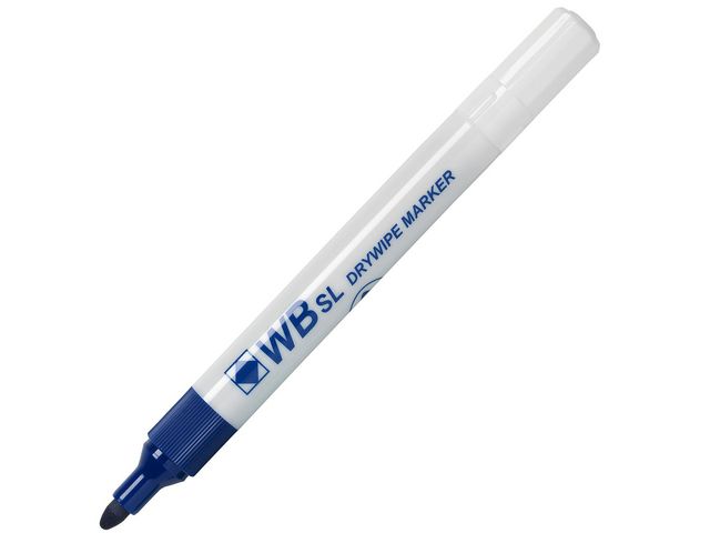 Whiteboardpenn rund blå (10)