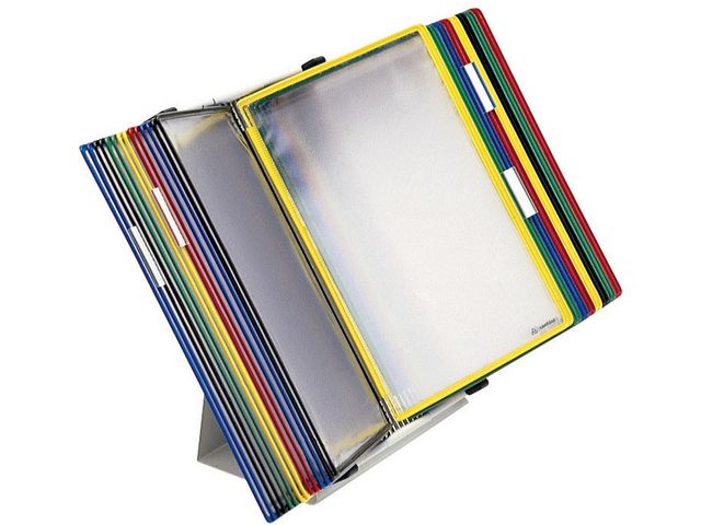 Bordstativ DJOIS med 30 lommer grå