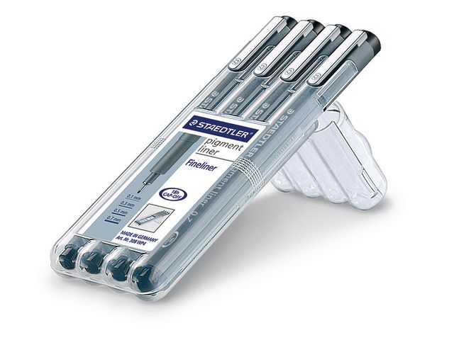 Fiberpenn STAEDTLER PL 308 ass str (4)