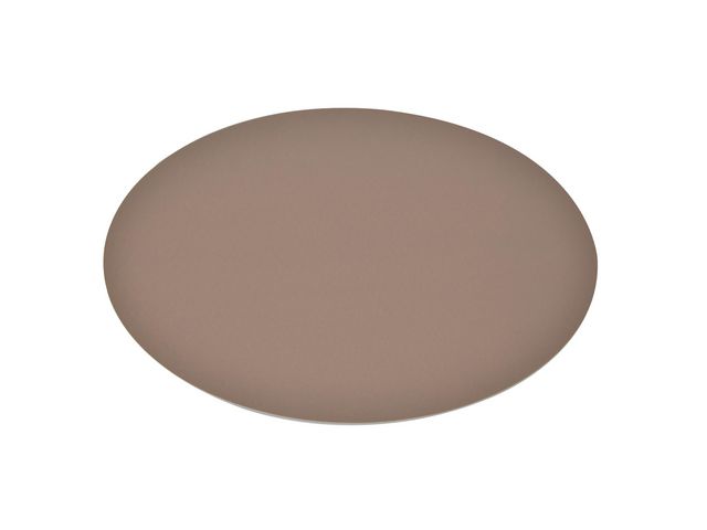 Bordbrikke West PVC 43,5x28 oval lysbrun