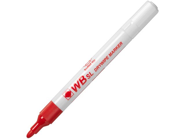 Whiteboardpenn rund rød (10)