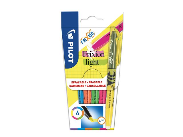 Tekstmarker PILOT FriXion light ass(6)