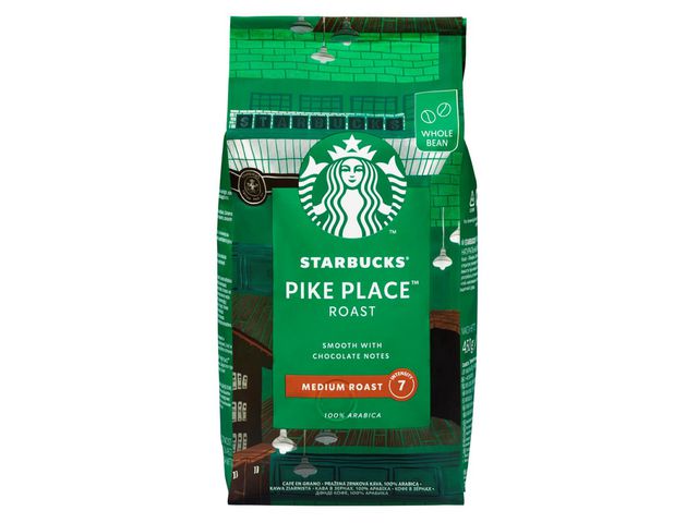 Kaffe STARBUCKS Pike Place Roast 450g