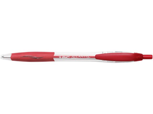 Kulepenn BIC Atlantis Classic M rød