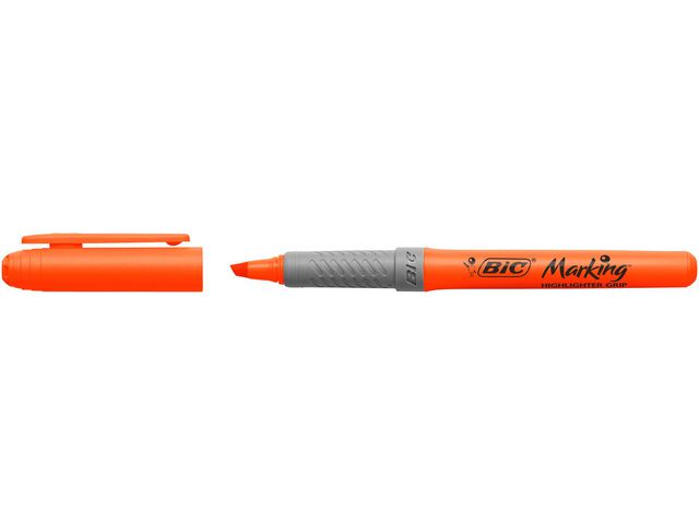 Tekstmarker BIC Highlighter Grip oransje