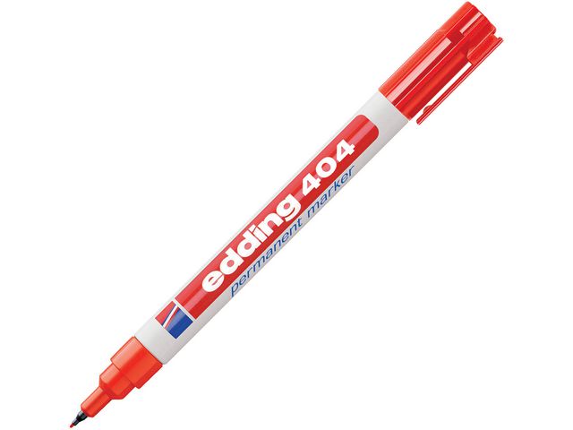 Merkepenn EDDING 404 rund rød
