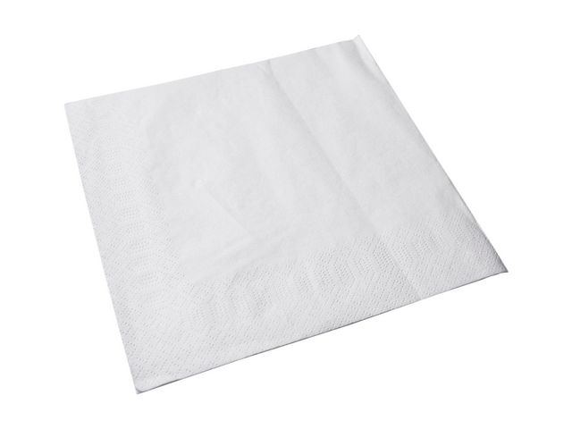 Serviett LINELLA 3L 33cm hvit (125)