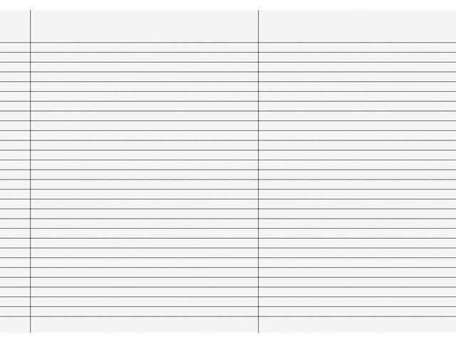 Eksamenspapir A3 Falset marg linjer(250)