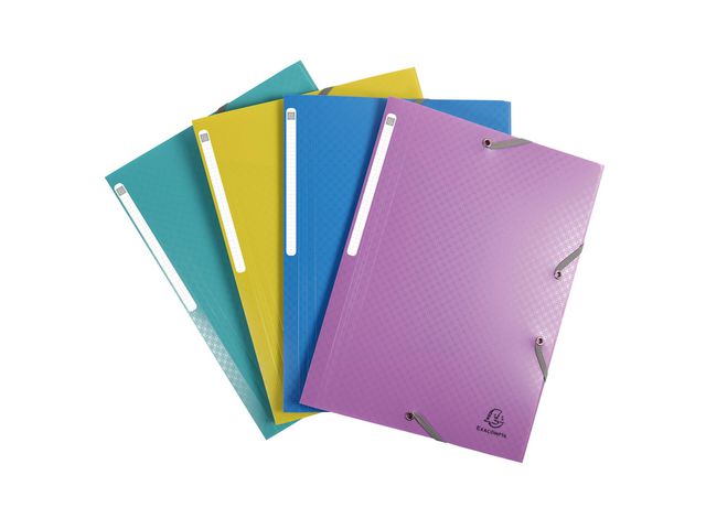 Strikkmappe EXACOMPTA A4 PP ass(4)