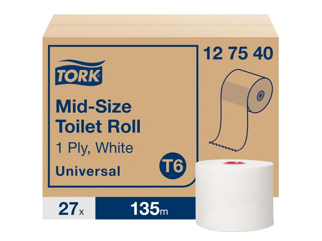 Toalettpapir TORK Univ. 1L 135m T6 (27)