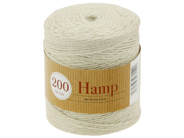 Hamp  hvit 200m