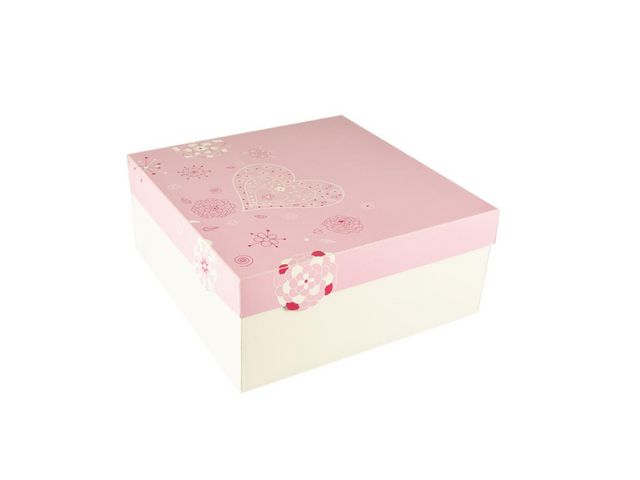 Kakeeske PAPSTAR m/lokk 30x30x13cm (15)