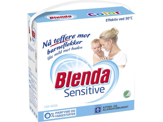 Tøyvask BLENDA sensitive Color 4,3kg