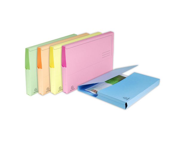 Dokumentmappe EXACOMPTA A4 210g ass (10)