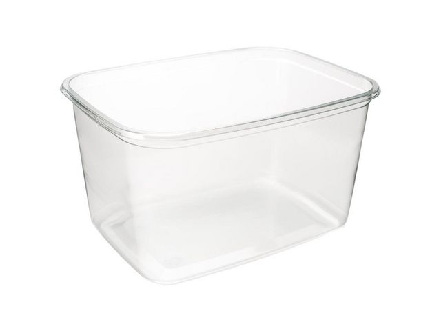 Plastbeger 750ml rektangulær APET (60)