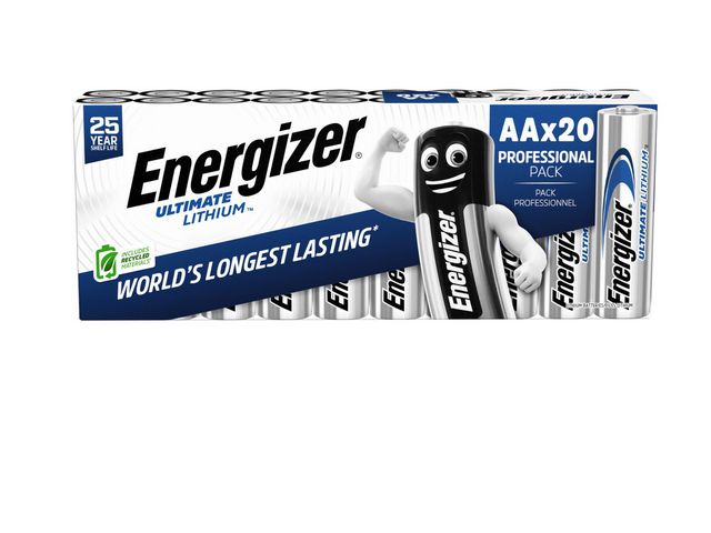 Batteri ENERGIZER U.Lithium AA (20)
