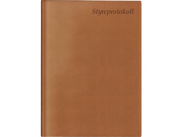 Styreprotokoll 120 blad brun