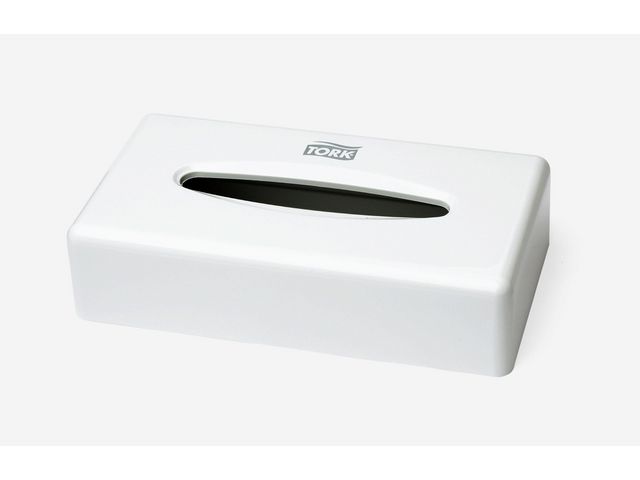 Dispenser TORK ansiktsserviett F1 hvit