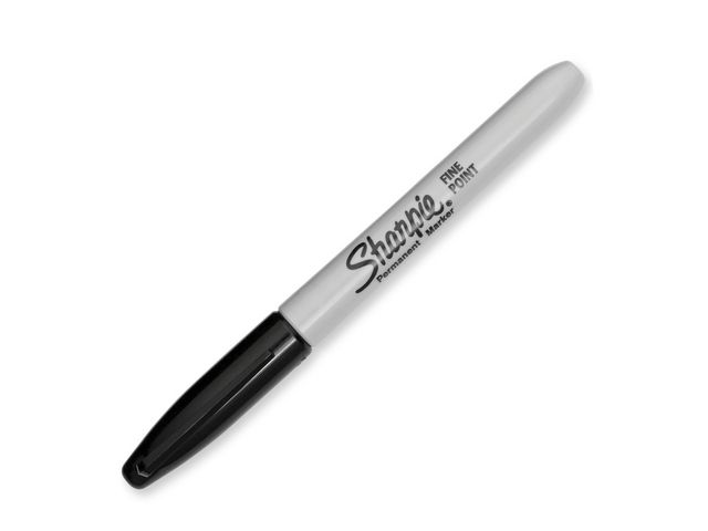 SHARPIE FINE Merkepenn 1,0mm sort