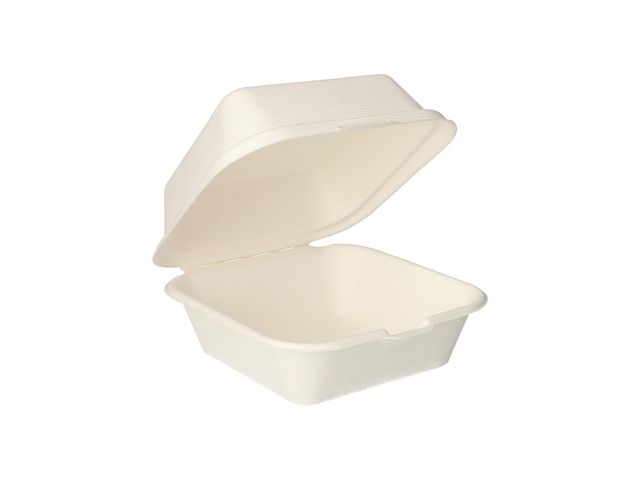 Varmmatboks PURE bagasse 400ml (25)