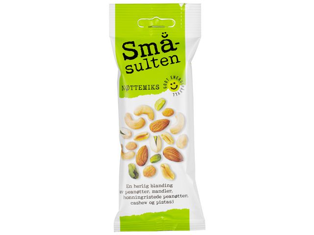 Nøtter Småsulten Nøttemiks 60gr