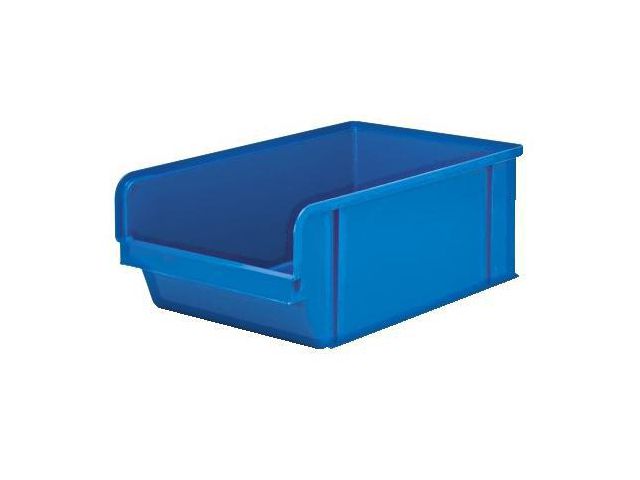 Plastkasse 3 liter blå