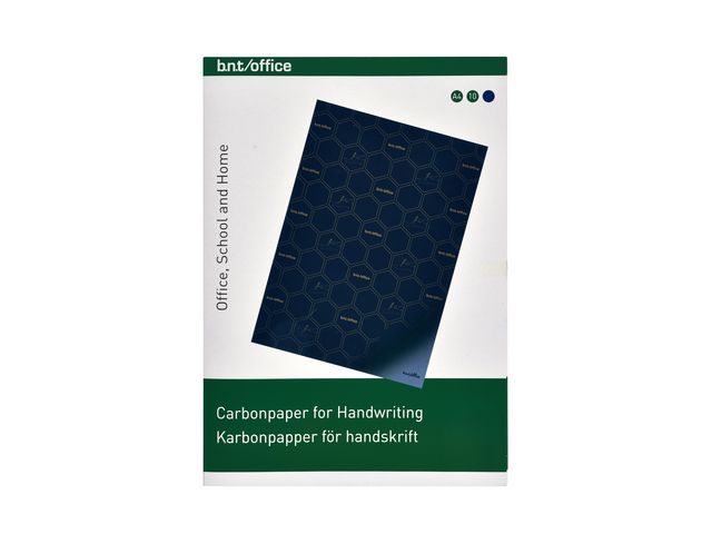 Karbonpapir BNT A4 blå (10)