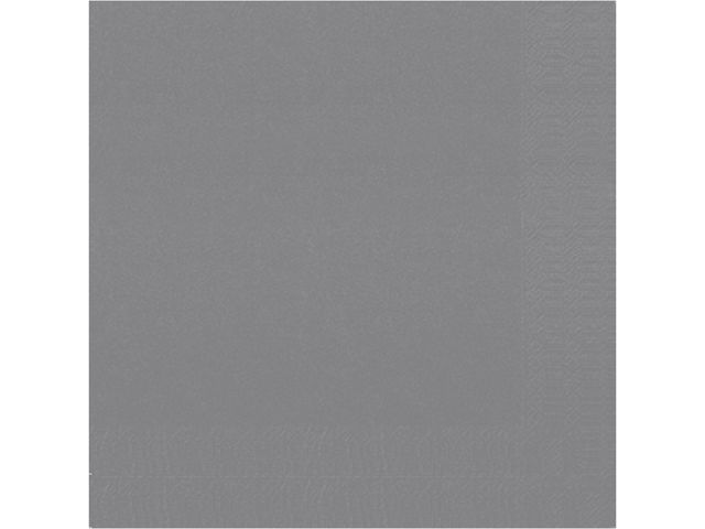 Serviett DUNI 3L 33cm granitt grå (125)