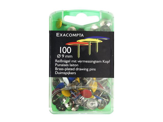 Tegnestift EXACOMPTA 9x9mm Assort (100)