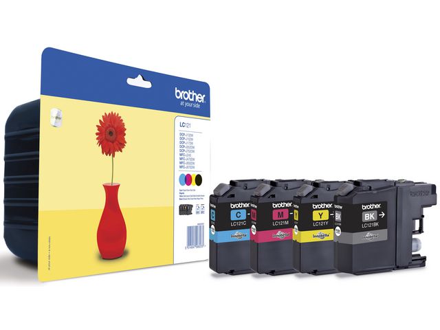 LC121VALBP CMYK ink multipack