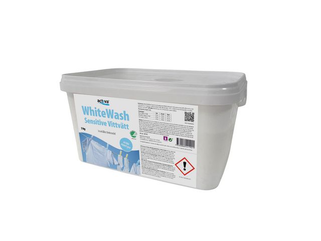 Tøyvask ACTIVA WhiteWash Sensitive 5kg