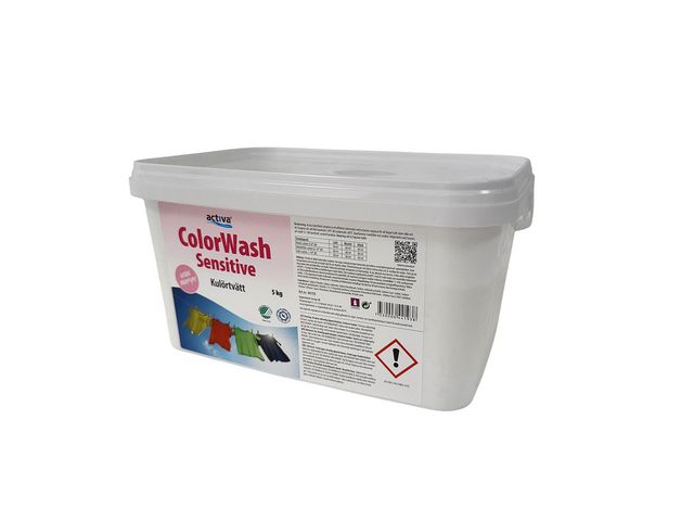 Tøyvask ACTIVA ColorWash Sensitive 5kg