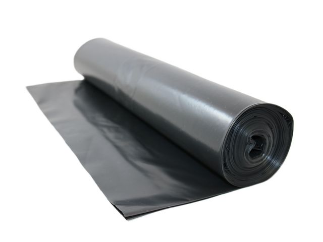 Avfallssekk 87x130cm 70my sort (10)