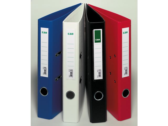 Smalordner A4 50mm m/skinne sort