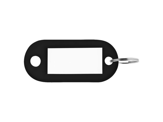 Nøkkelskilt PAVO sort (100)