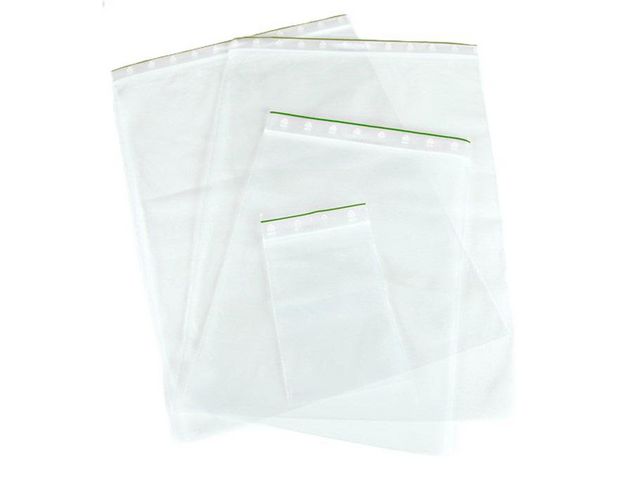 Lynlåspose 100x150 u/felt hull (100)