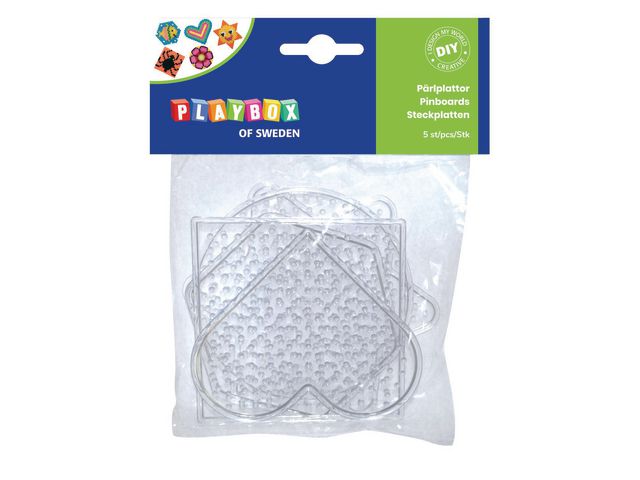 Perleplate PLAYBOX assortert (5)