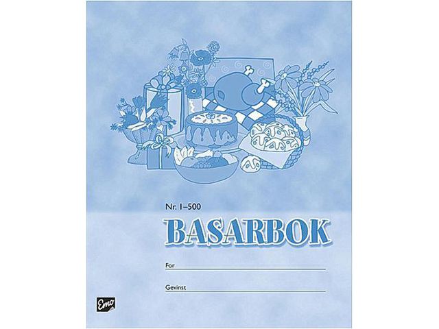 Loddbok EMO Basarbok 1- 500 Lodd