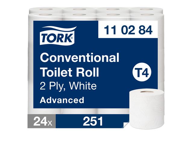 Toalettpapir TORK Advance 2L T4 31m (24)