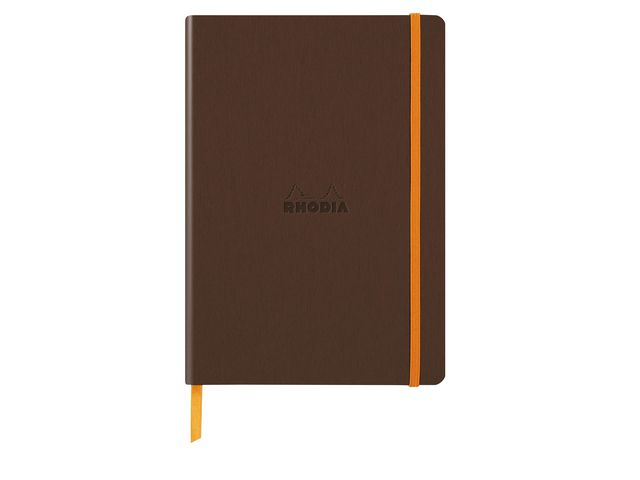 Notatbok RHODIA A5 bronsje