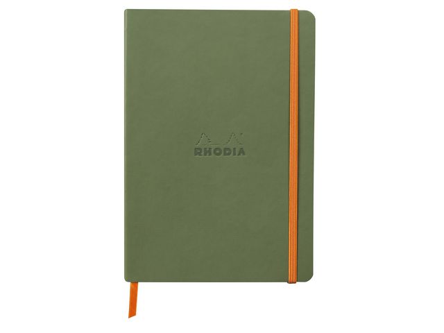 Notatbok RHODIA A5 grønn