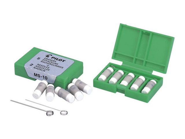 Viskelærtopp PILOT til trykkblyant (5)